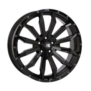 High Lifter by STI HL21 22x7 ATV/UTV Wheel - Gloss Black (5x4.5) 4+3