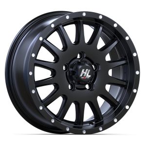 High Lifter by STI HL25 15x7 UTV Wheel -Gloss Black (5x4.5) +10mm [15HL25 -1255]