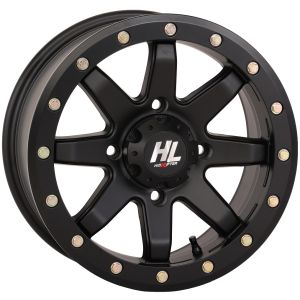 High Lifter by STI HL9 Beadlock 14x10 Wide UTV Wheel - Matte Black (4/137) - 5+5