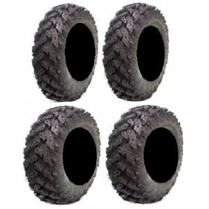 Full set of Interco Reptile Radial 27x9-12 and 27x11-12 ATV Tires (4)