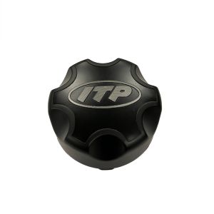 ITP Twister (4/110,4/137,4/156) Replacement Center Wheel Cap - Matte Black