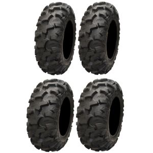 Full set of ITP Blackwater Evolution 28x9-14 and 28x11-14 ATV Tires (4)