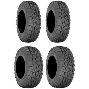 Full set of ITP DuraCity (6ply) Radial 25x8-12 and 25x10-12 ATV Tires (4)