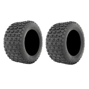 Pair of ITP Holeshot (4ply) ATV Tires Rear 20x11-8 (2)