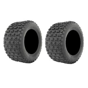 Pair of ITP Holeshot (4ply) ATV Tires Rear 20x11-9 (2)