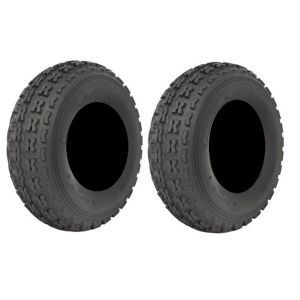 Pair of ITP Holeshot (2ply) ATV Tires Front 21x-7-10 (2)