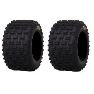 Pair of ITP Holeshot MXR6 ATV Tires Rear 18x10-9 (2)
