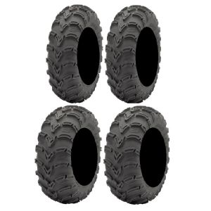 Full Set of ITP Mud Lite (6ply) 24x8-12 and 24x10-11 ATV Tires (4)