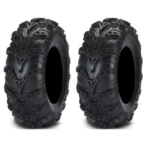Pair of ITP Mud Lite II (6ply) ATV Tires 25x8-12 (2)