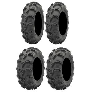 Full set of ITP Mud Lite XL 27x9-12 and 27x12-12 ATV Tires (4)