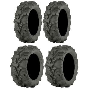 Full set of ITP Mud Lite XTR (6ply) 27x9-12 and 27x11-12 ATV Tires (4)