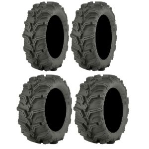 Full set of ITP Mud Lite XTR 27x9-14 and 27x11-14 ATV Tires (4)