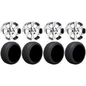 ITP SS112 Black Golf Wheels 14