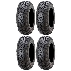 Full set of ITP Ultra Cross R Spec 23x8-12 and 23x10-12 (6ply) ATV Tires (4)