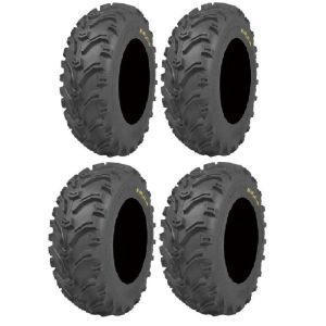 Full set of Kenda Bear Claw (6ply) 25x8-12 and 25x10-11 ATV Tires (4)