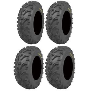 Full set of Kenda Bear Claw (6ply) 25x8-12 and 25x12.5-11 ATV Tires (4)