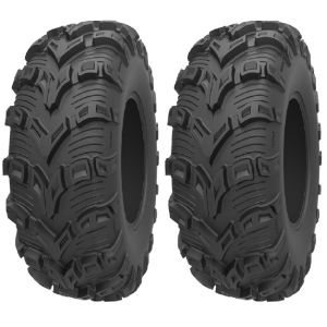 Pair of Kenda Bear Claw EVO (6ply) 25x8-12 ATV Tires (2)