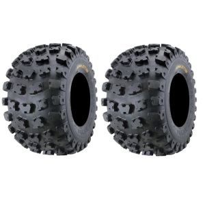 Pair of Kenda Kutter XC (6ply) ATV Tires Rear [18x8-8] (2)