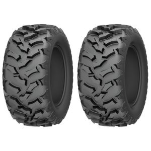 Pair of Kenda Mastodon AT (8ply) 25x10-12 ATV Tires (2)