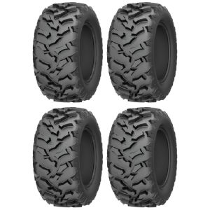 Full set of Kenda Mastodon AT 28x10-14 ATV Tires (4)