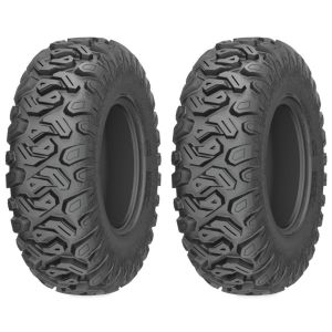 Pair of Kenda Mastodon HT (8ply) 28x10-14 ATV Tires (2)