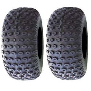 Pair of Kenda Scorpion (2ply) ATV Tires [22x11-8] (2)