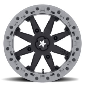 MSA M31 Lok2 Beadlock 14x10 Wide UTV Wheel - Satin Black 4/137 +0mm [M31-04037]