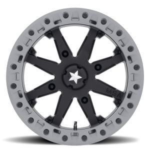 MSA M31 Lok2 Beadlock ATV Wheel - Satin Black [15x7] +0mm 4/137 [M31-05737]