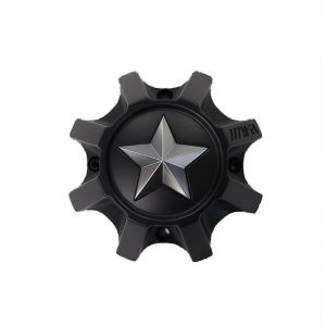 MSA M40 (4/110,4/137,4/156) Replacement Center Wheel Cap - Satin Black