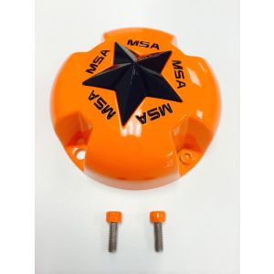 MSA Orange Wheel Cap (Fits MSA M12-M36 wheels)