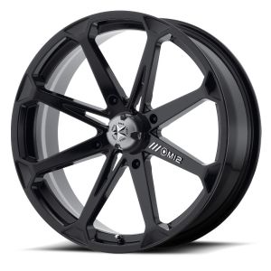 MSA M12 Diesel ATV Wheel - Gloss Black [20x7] +10mm 4/137 [M12-00737]