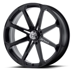 MSA M12 Diesel ATV Wheel - Gloss Black [22x7] +10mm 4/156 [M12-02756]
