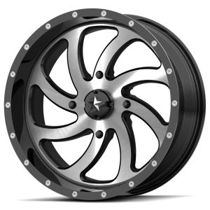 MSA M36 Switch 18x7 ATV/UTV Wheel - Machined (4/137) +0mm [M36-018737]