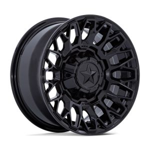 MSA M50 Clubber 15x7 ATV Wheel-Gloss Black (4/137+4/156) +10mm