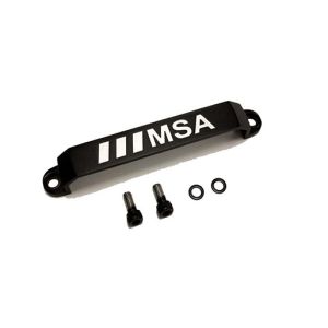 MSA R-Forged Black Bolt-On Center Nameplate For 4/137 Wheel