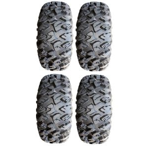 Full set of MotoSport EFX MotoClaw (8ply) Radial ATV Tires 27x10-14 (4)