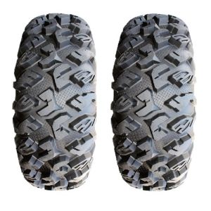 Pair of MotoSport EFX MotoClaw (8ply) Radial ATV Tires 27x10-14 (2)