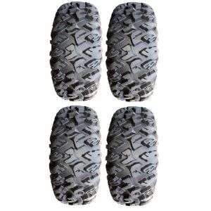 Full set of MotoSport EFX MotoClaw (8ply) Radial ATV Tires 28x10-14 (4)