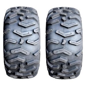 Pair of MotoSport EFX MotoForce 25x10-12 (6ply) ATV Tires (2)