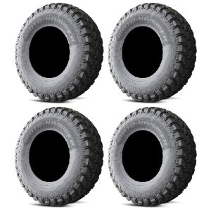 Full set of Motosport EFX MotoHammer (8ply) Radial 32x10-16 ATV Tires (4)