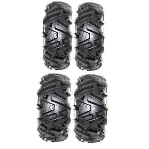 Full set of MotoSport EFX Moto MTC 26x9-14 and 26x11-14 ATV Tires (4)