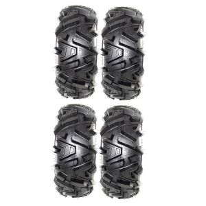 Full set of MotoSport EFX Moto MTC 28x10-14 ATV Tires (4)