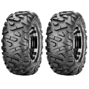 Pair of Maxxis BigHorn Radial 25x10-12 ATV Tires (2)