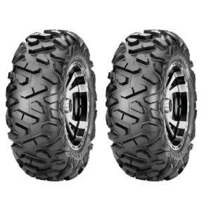 Pair of Maxxis BigHorn Radial 25x8-12 ATV Tires (2)