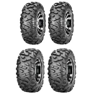 Full set of Maxxis BigHorn Radial 26x9-12 and 26x12-12 ATV Tires (4)