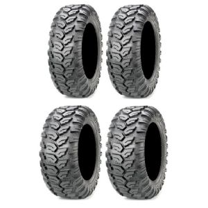 Full set of Maxxis Ceros Radial 26x9-12 and 26x11-12 ATV Tires (4)