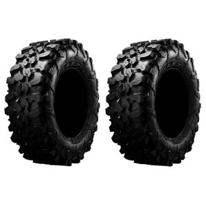 Pair of Maxxis Carnivore Radial (8ply) ATV Tires 28x10-14 (2)