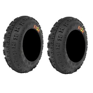 Pair of Maxxis Razr Front ATV Tires 4ply 21x7-10 (2)
