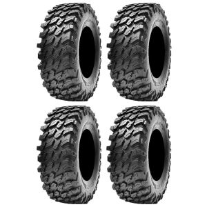 Full set of Maxxis Rampage Radial (8ply) ATV Tires 32x10-15 (4)