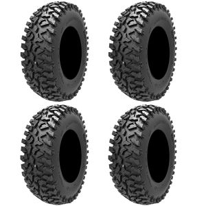 Full set of Maxxis Rampage Fury Radial (8ply) ATV Tires 32x10-15 (4)